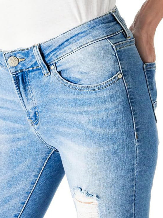 Distressed Skinny Jeans