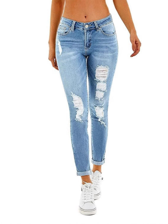 Distressed Skinny Jeans