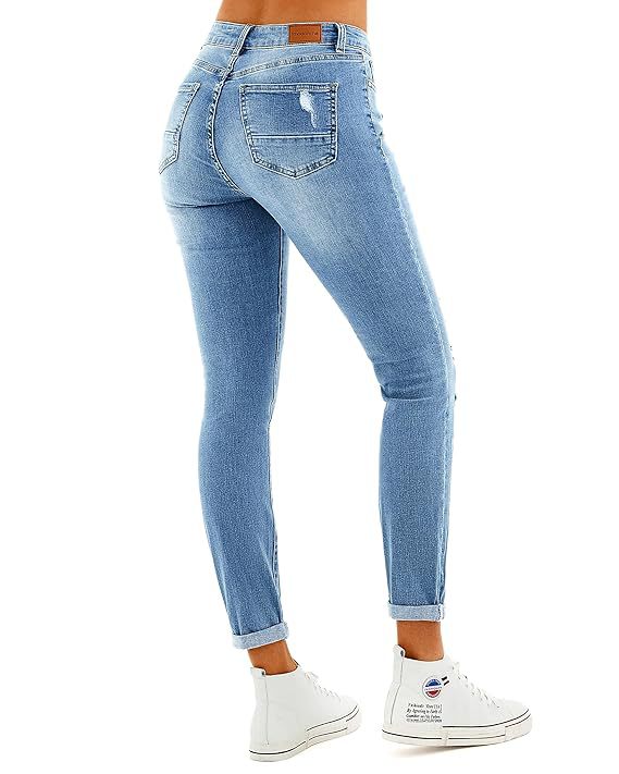 Distressed Skinny Jeans
