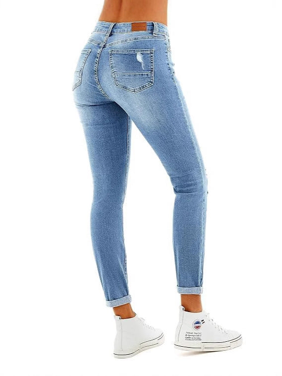 Distressed Skinny Jeans